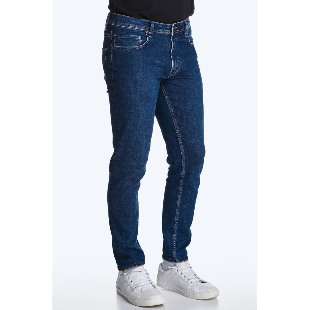 Calca-Slim-Masculina-Convicto-Jeans-Escuro